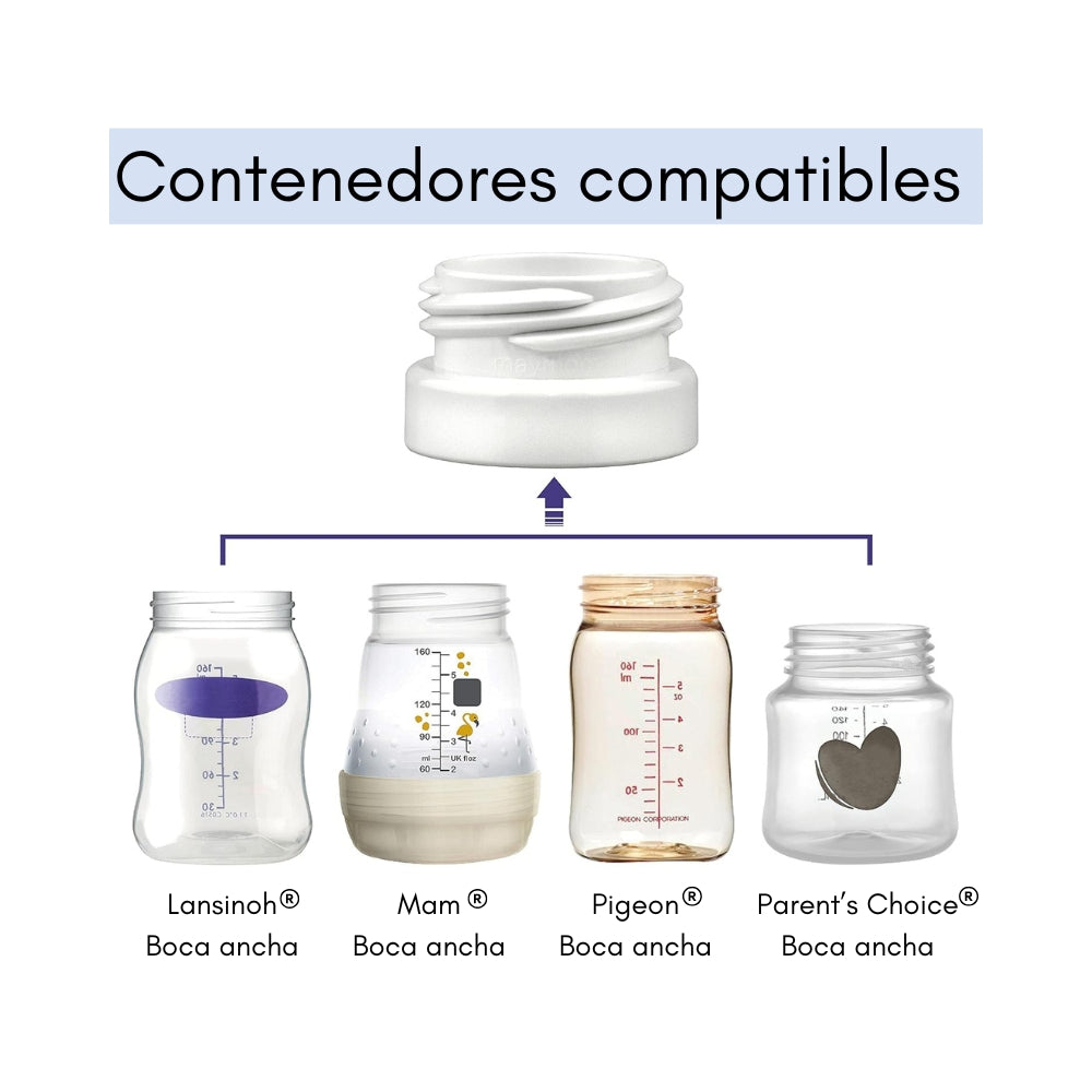 Convertidores Babybuddha® a botella Lansinoh® - 2 Unidades
