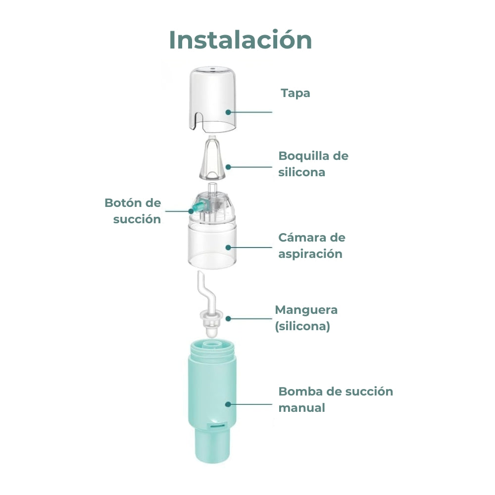 Aspirador nasal para bebés