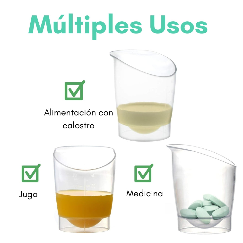2 Vasitos de Alimentación 30ml