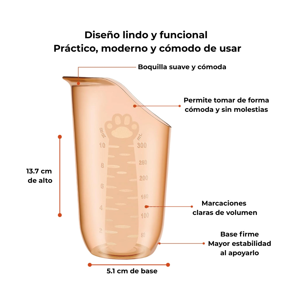 2 Vasitos de Alimentación 300ml