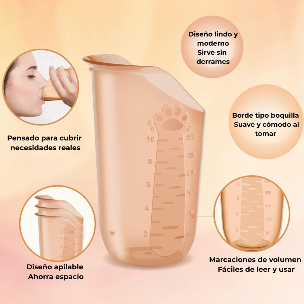 2 Vasitos de Alimentación 300ml