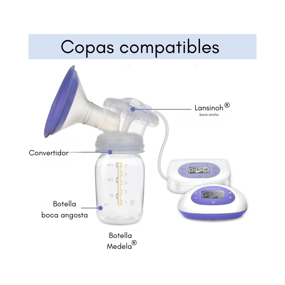 Convertidores Lansinoh® a Medela® - 2 Unidades