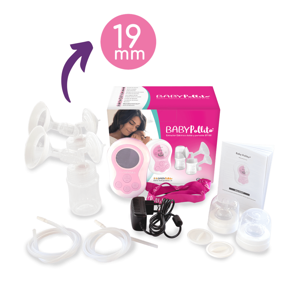 Extractor doble Baby Pollito Rosado