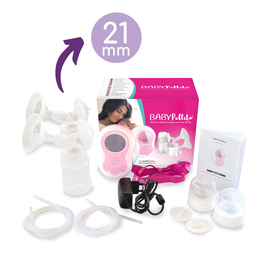 Extractor doble Baby Pollito Rosado