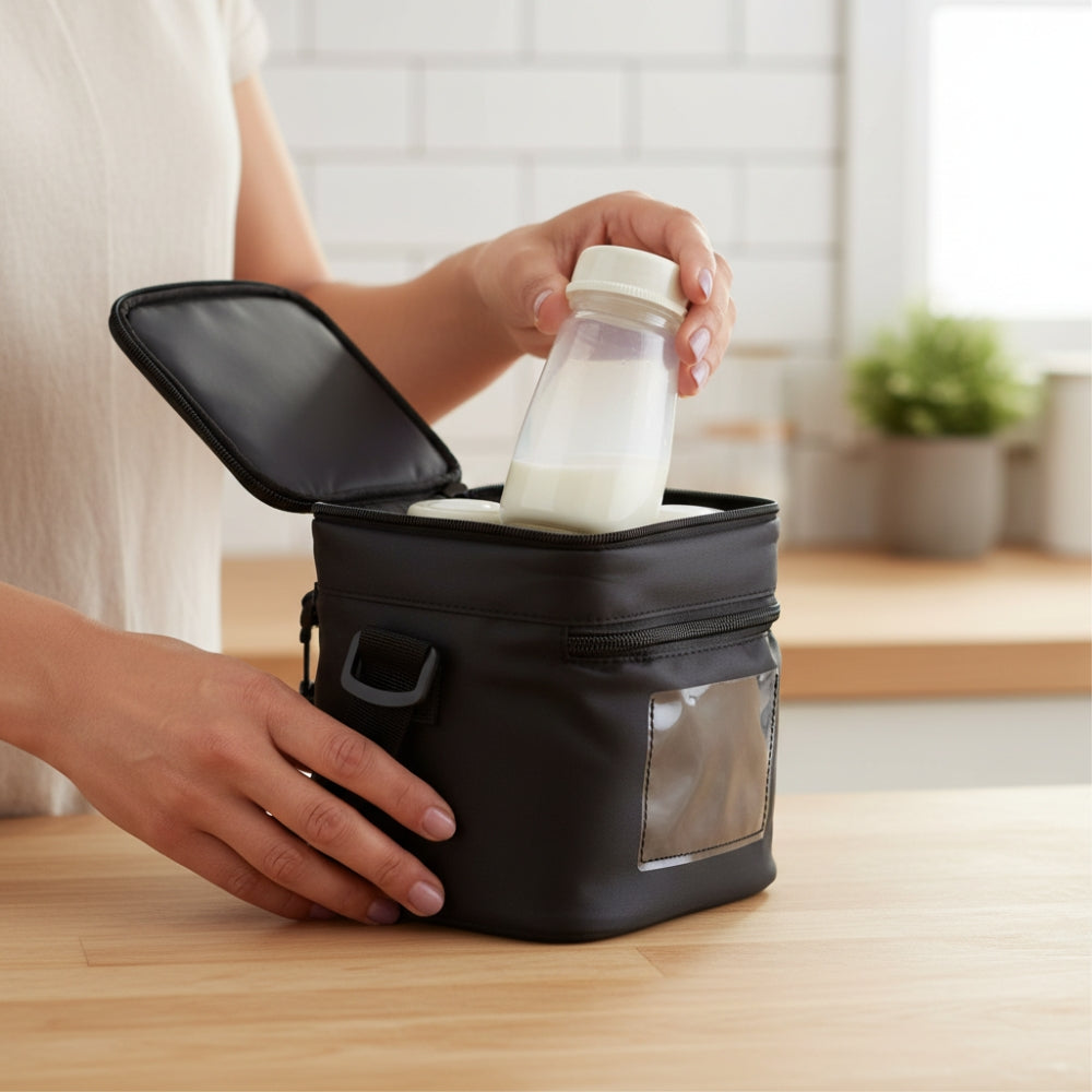 Cooler Porta Leche Materna + 4 Contenedores | Baby Pollito®