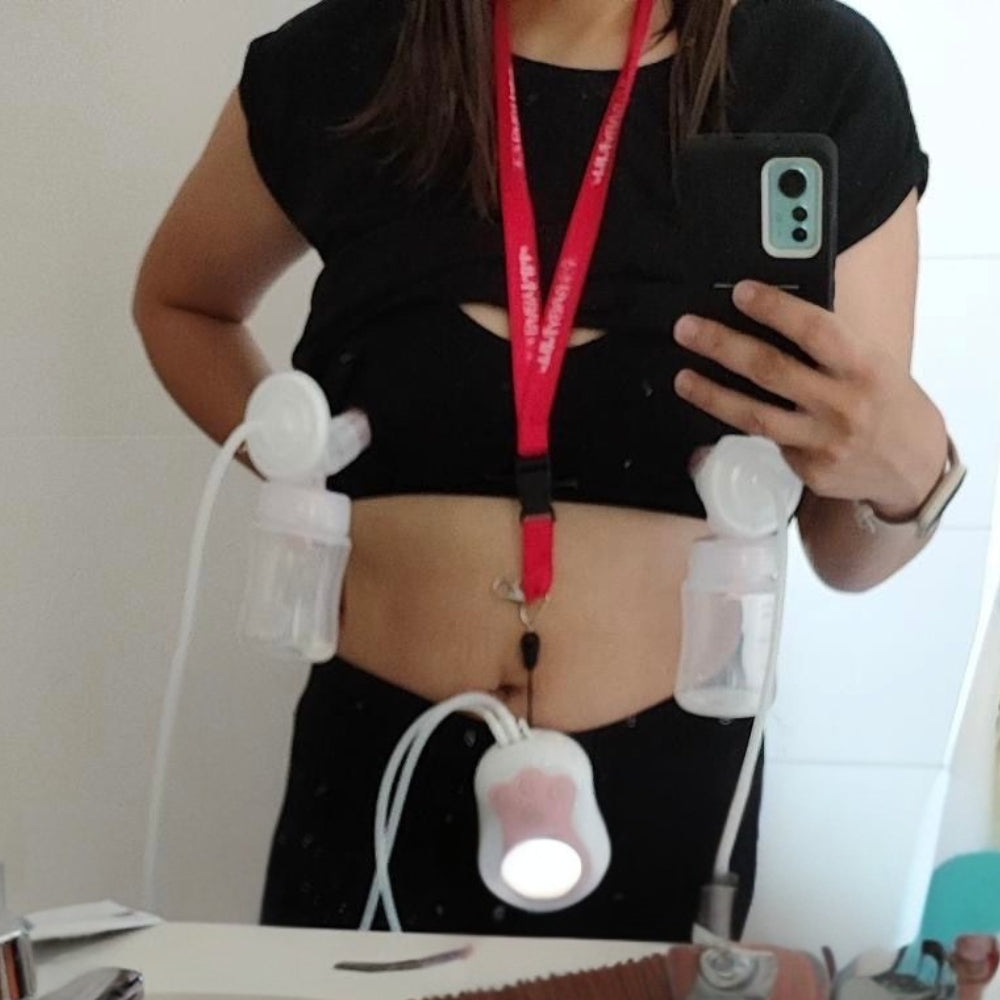 Extractor doble Baby Pollito Rosado