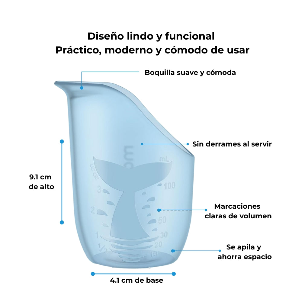 2 Vasitos de Alimentación 100ml