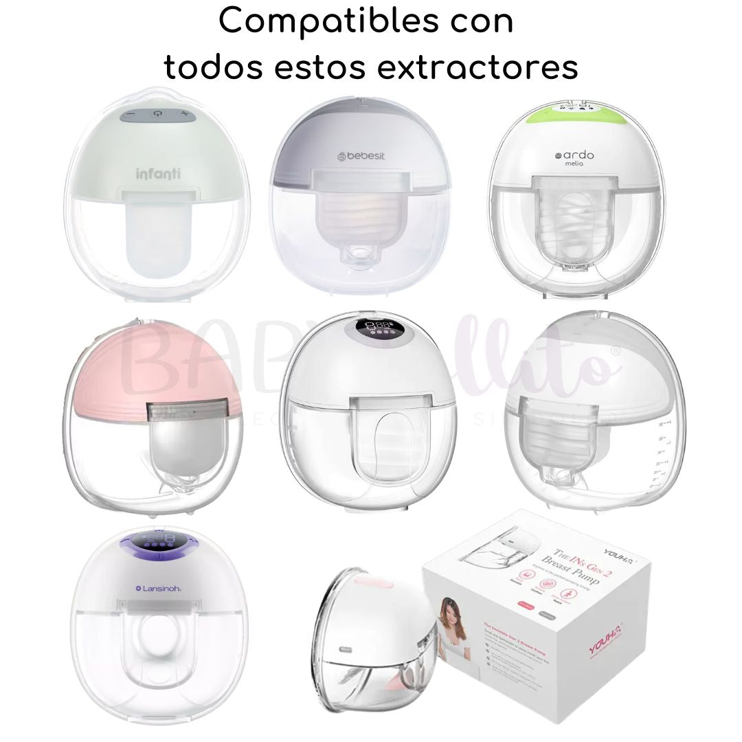 2 Válvulas Bebesit®DXL | Infanti®Florence | Ardo®Melia | Lansinoh®DescreetDuo