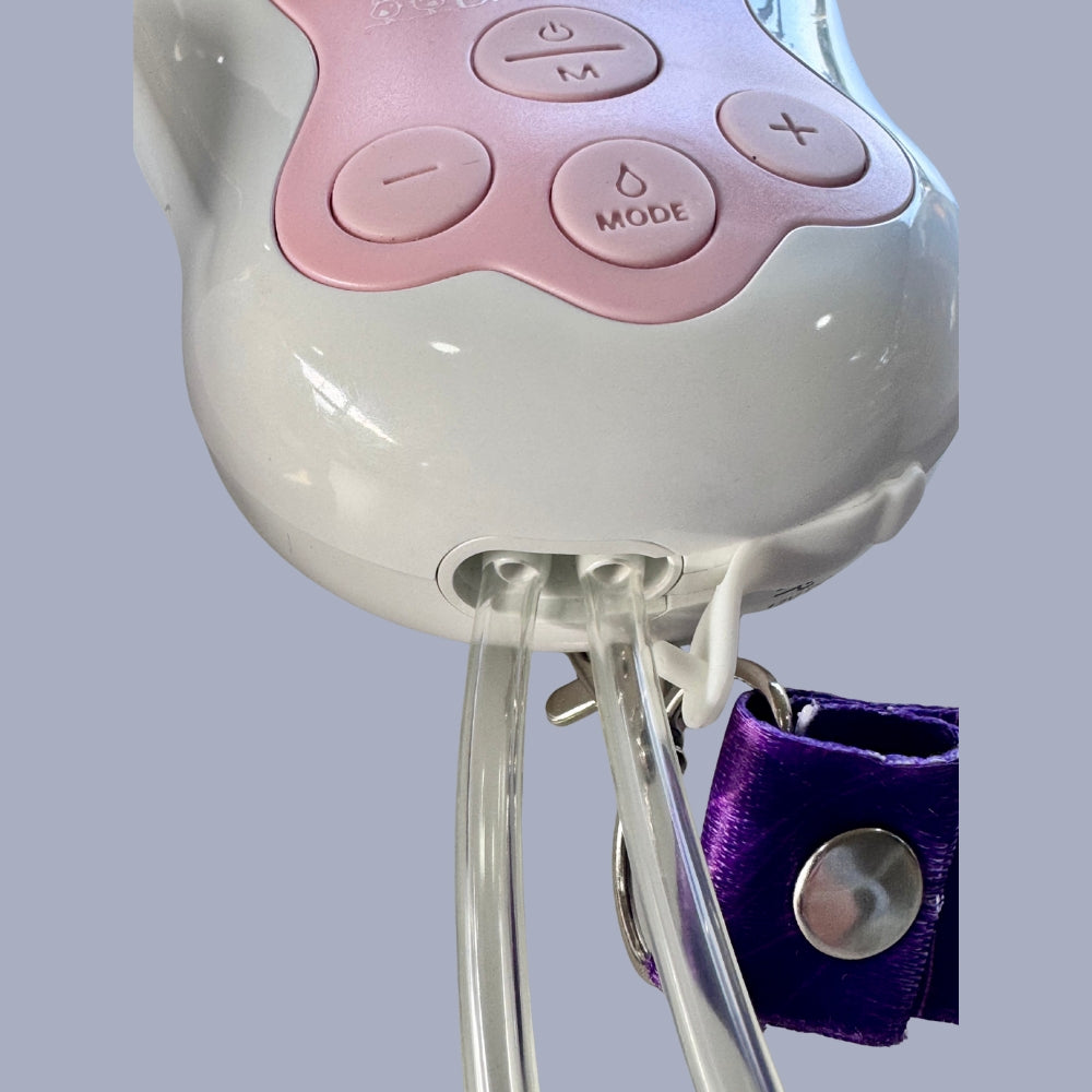 Extractor doble Baby Pollito Rosado &quot;Go&quot;