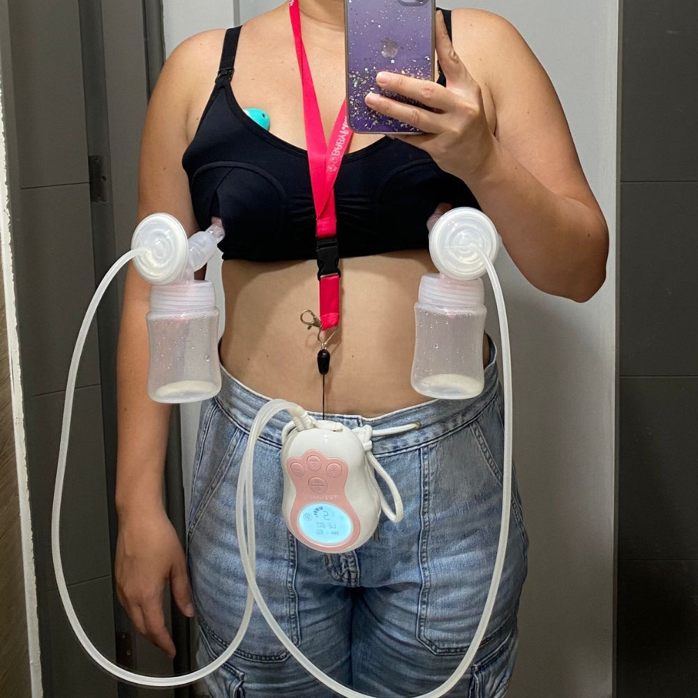 Extractor doble Baby Pollito Rosado