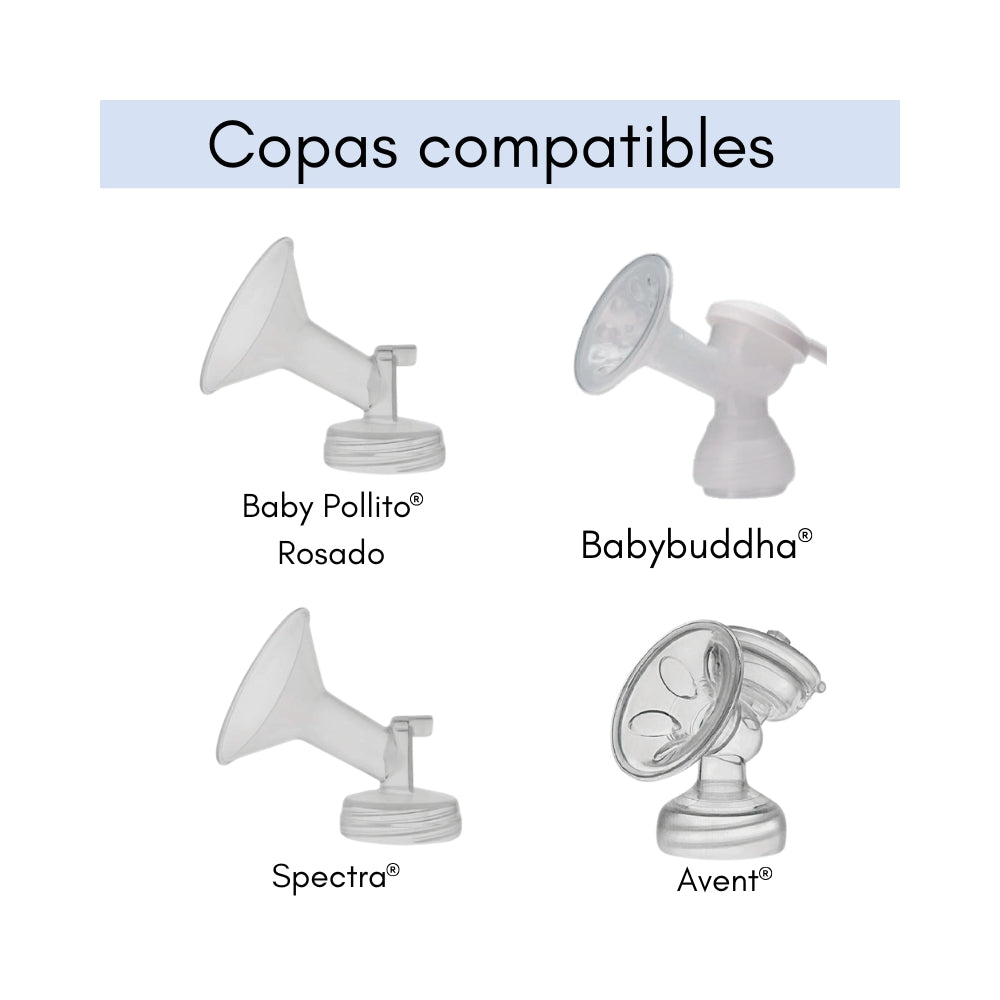 Convertidores Babybuddha® a Medela® - 2 unidades