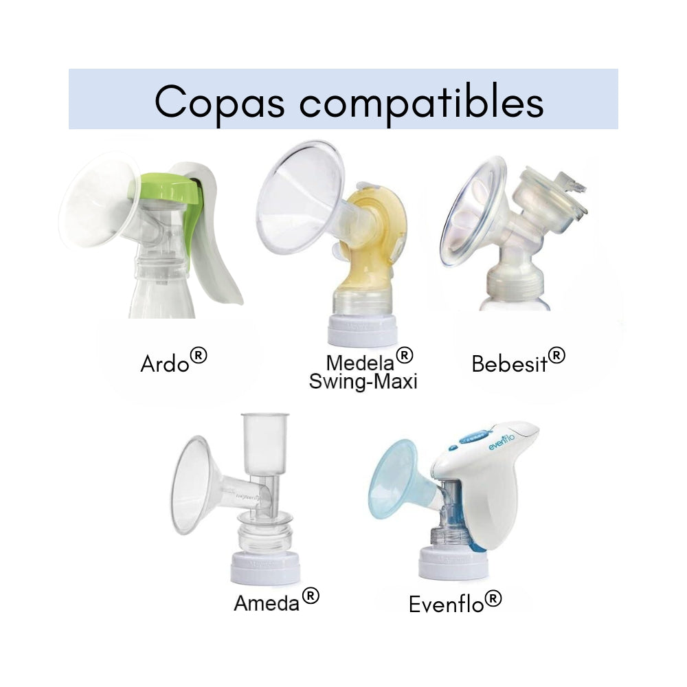 Convertidores Medela® a Avent® - 2 Unidades