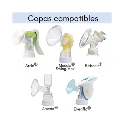 Convertidores Medela® a Avent® - 2 Unidades