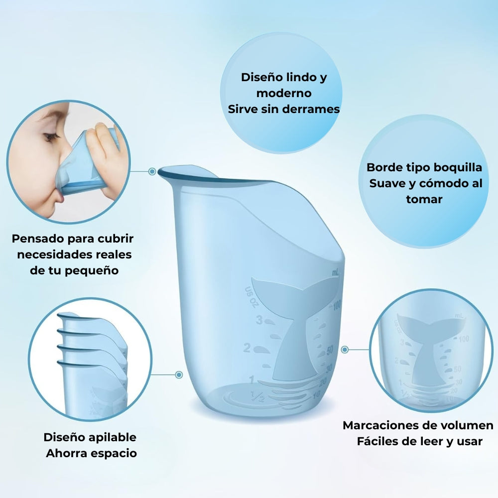 2 Vasitos de Alimentación 100ml