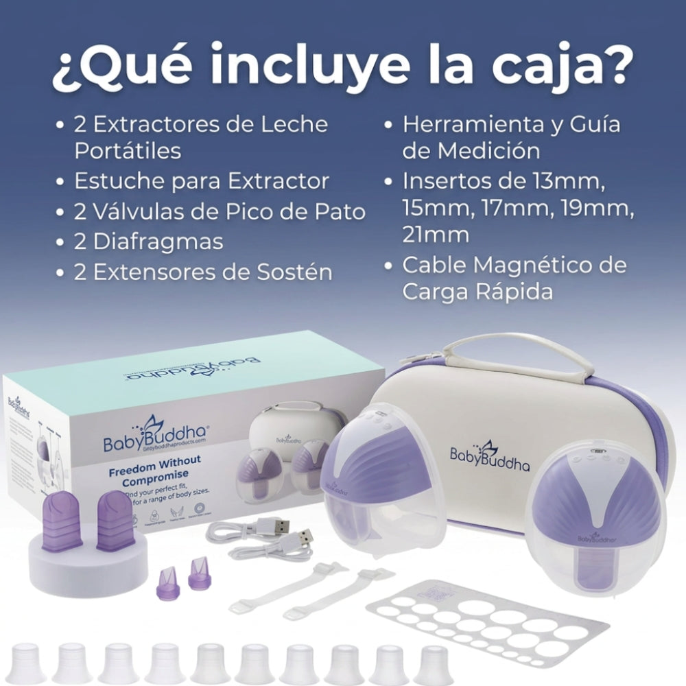 Extractor doble BabyBuddha Wearable