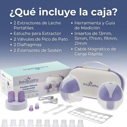 Extractor doble BabyBuddha Wearable