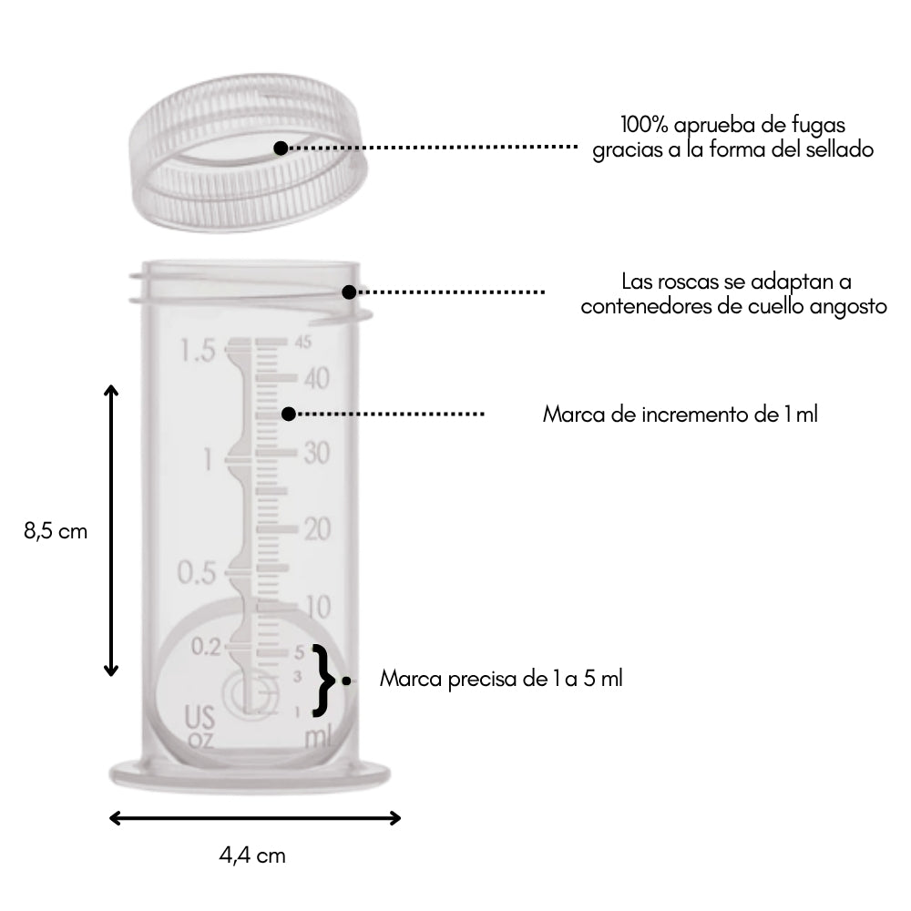 Contenedores calostro