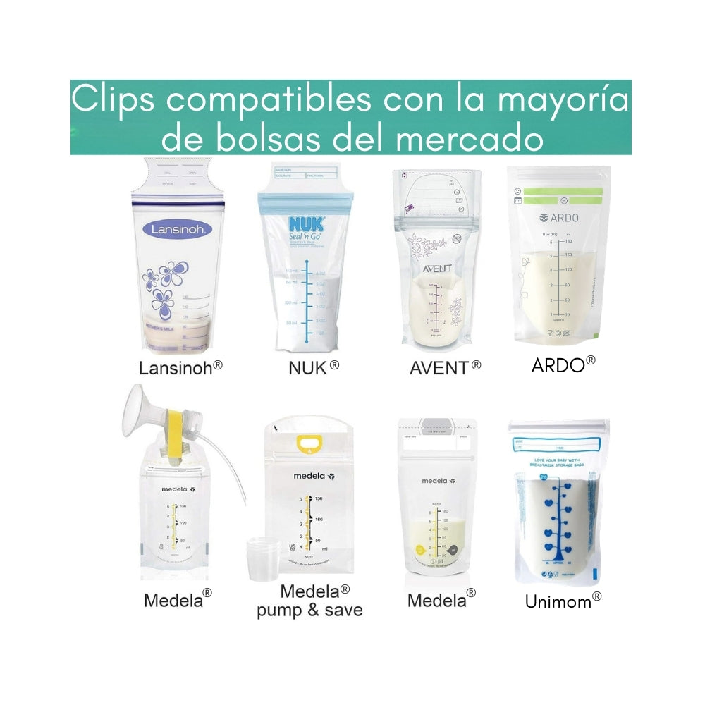 Clips extracción directa a bolsa - 2 Unidades