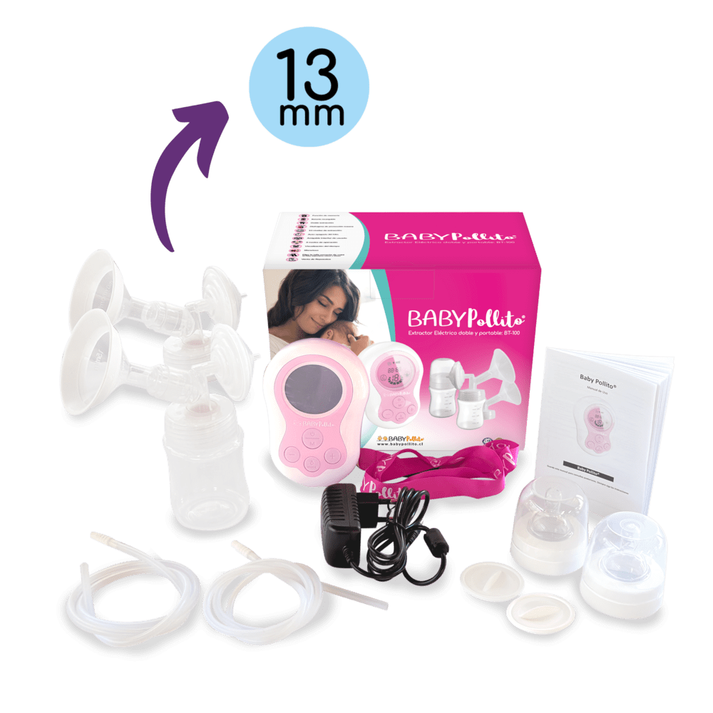 Extractor doble Baby Pollito Rosado