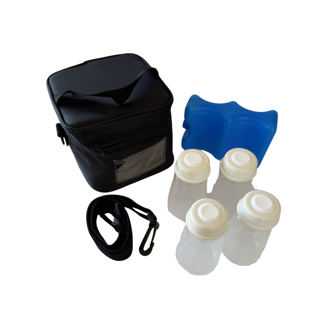 Cooler Porta Leche Materna + 4 Contenedores | Baby Pollito®