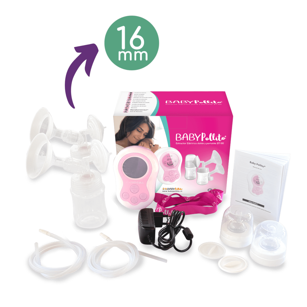 Extractor doble Baby Pollito Rosado