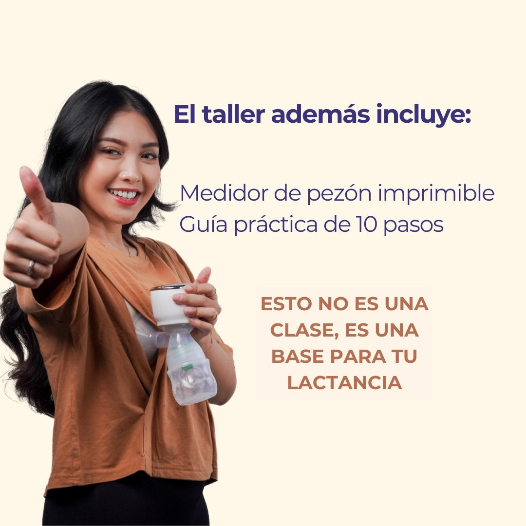 Asesoría Grupal Online sobre Extractores de Leche