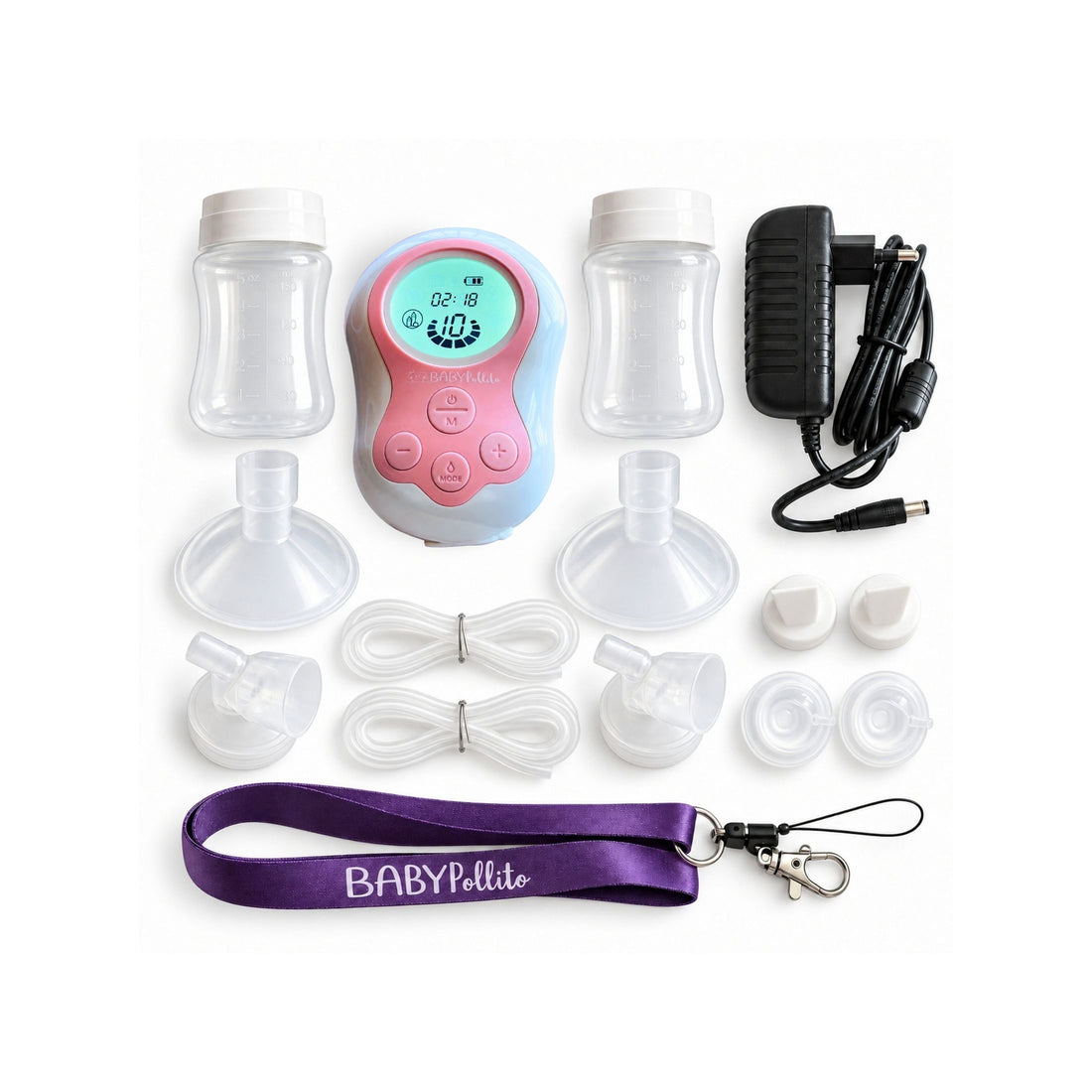 Extractor doble Baby Pollito Rosado