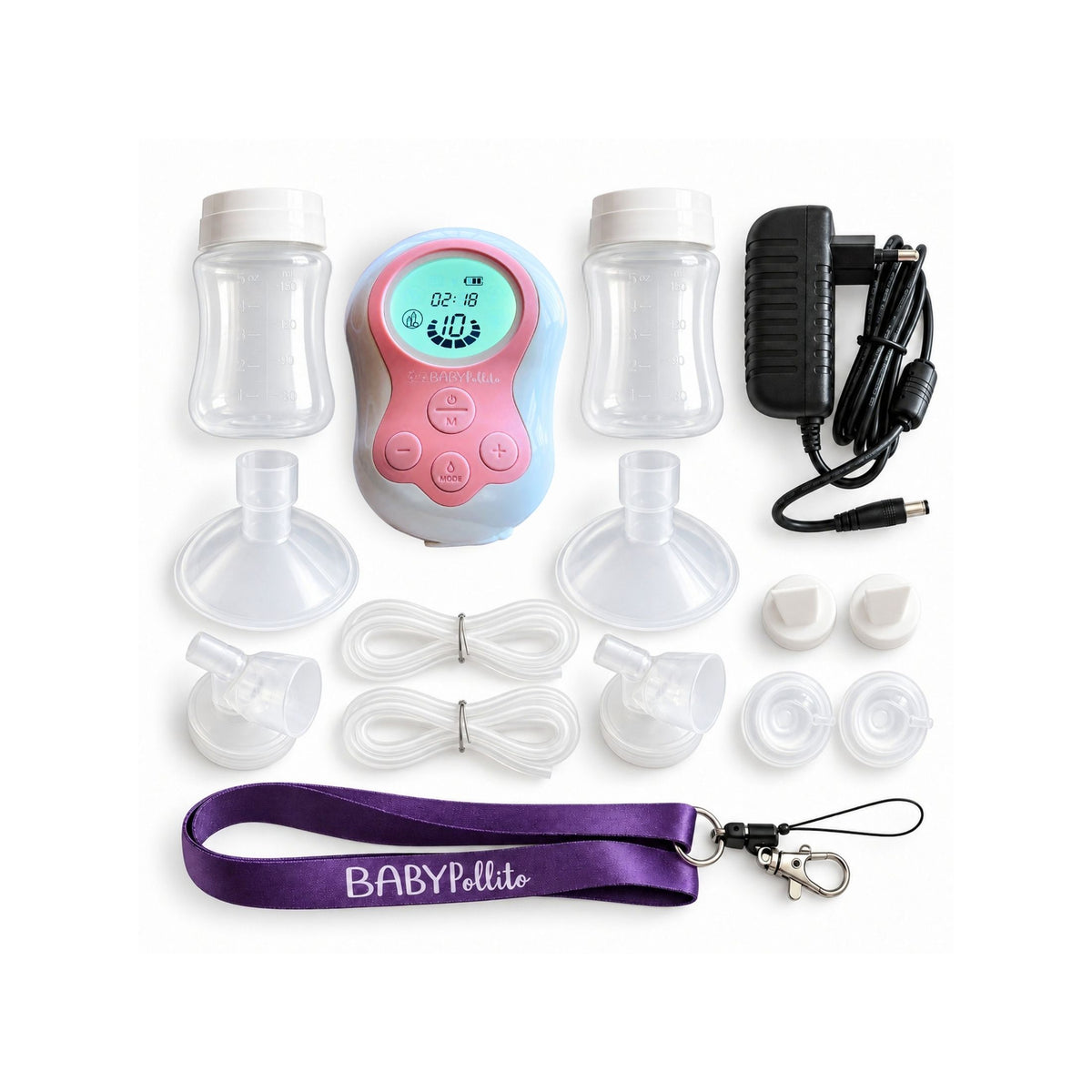 Extractor doble Baby Pollito Rosado