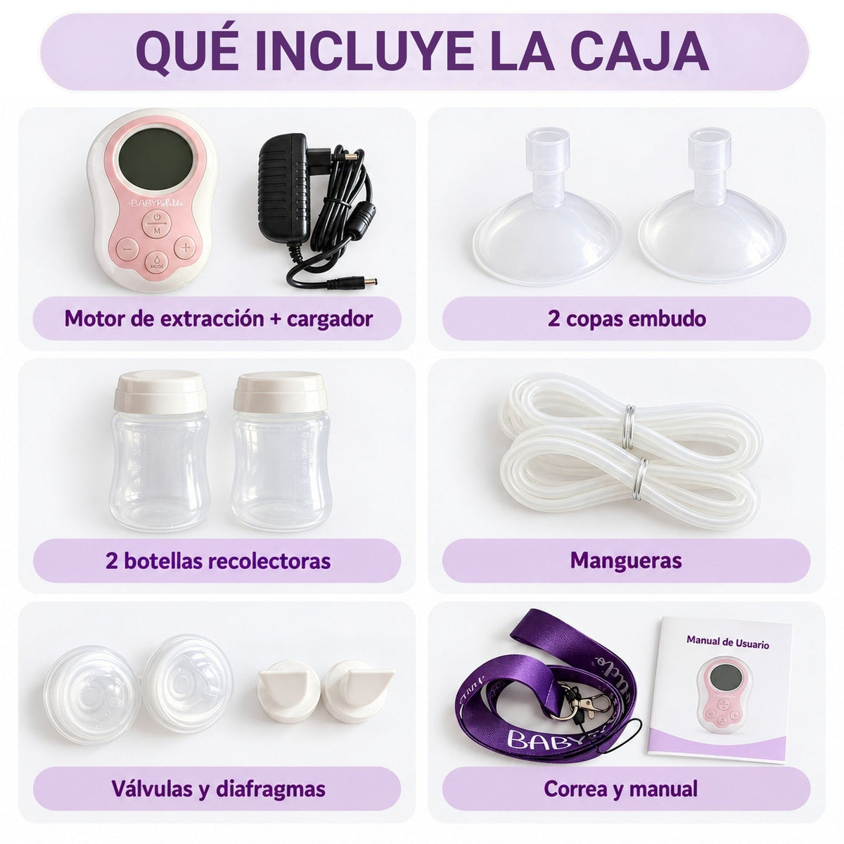 Extractor doble Baby Pollito Rosado