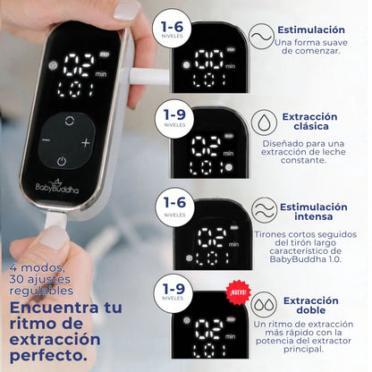 Extractor doble BabyBuddha 3.0 con EasyFit Kit