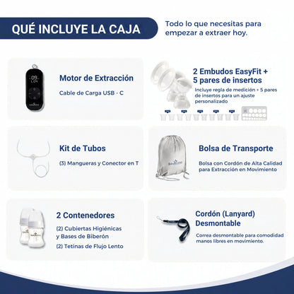 Extractor doble BabyBuddha 3.0 con EasyFit Kit