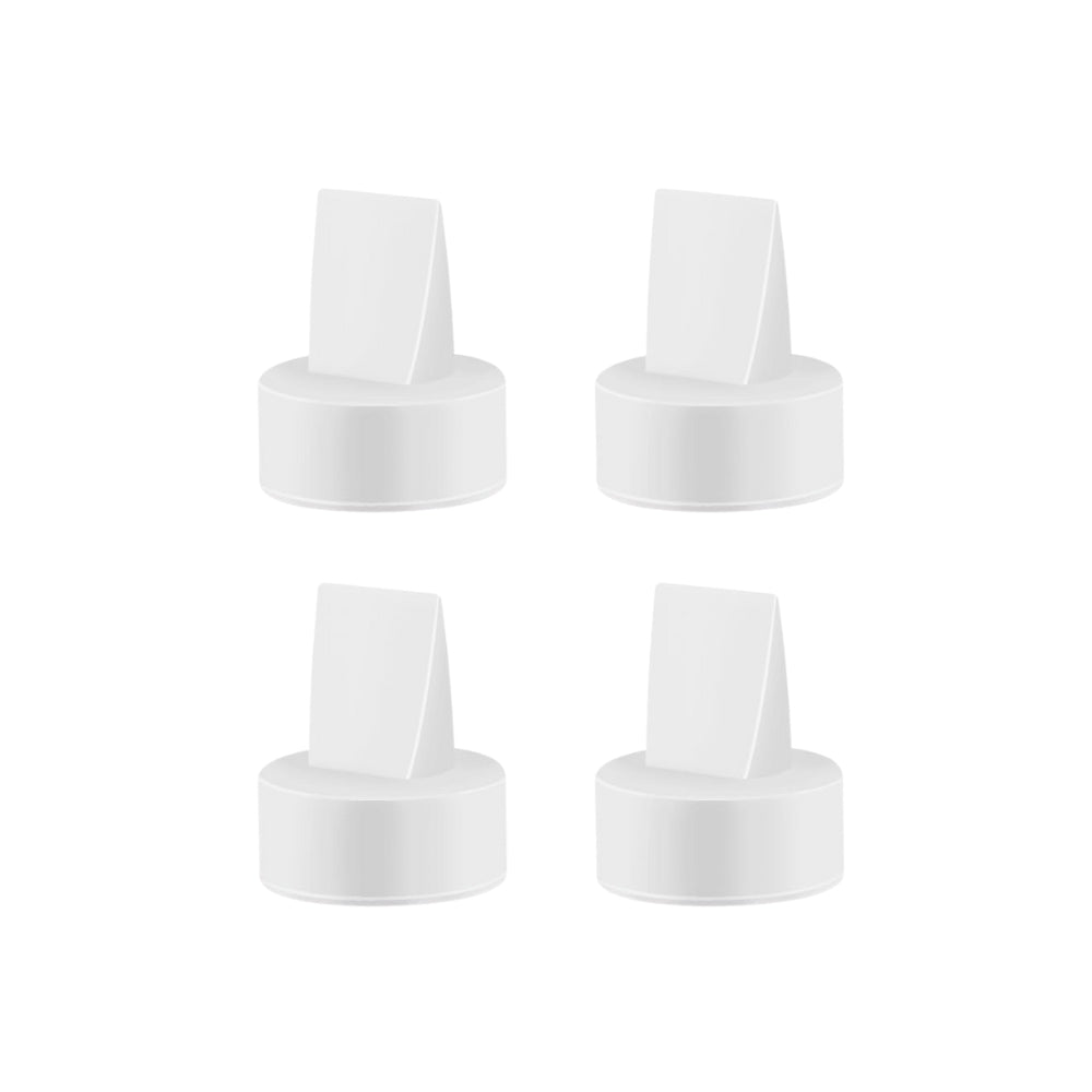 4 Válvulas blancas Set Boca Ancha/Angosta