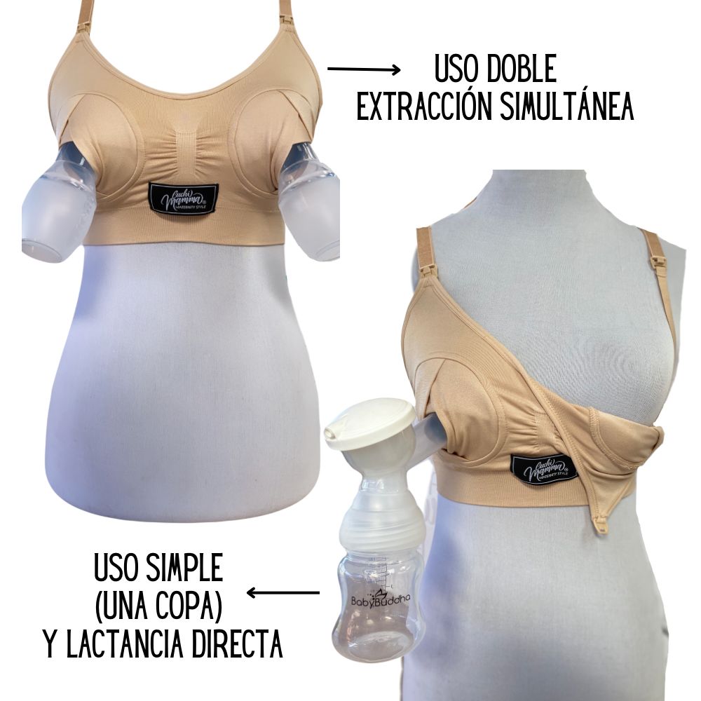 Sostén de extracción y lactancia